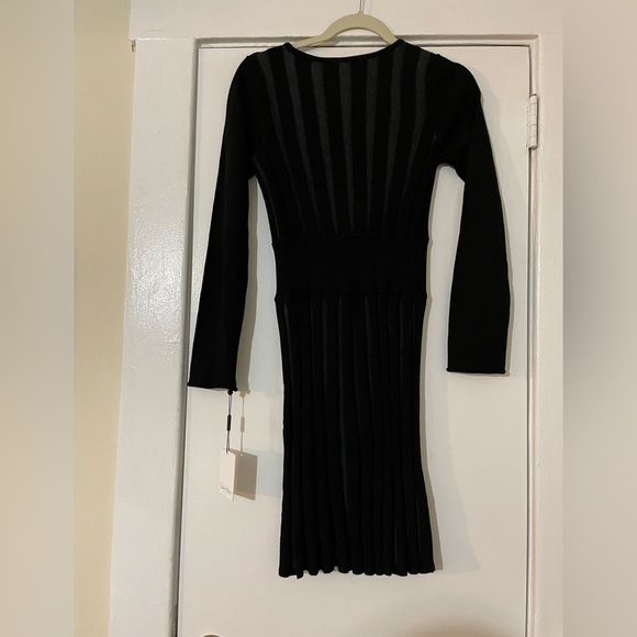 Calvin Klein Black long sleeve dress size small NWT - Picture 8 of 10
